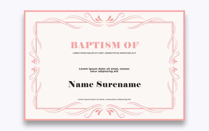 free printable baptismal certificates