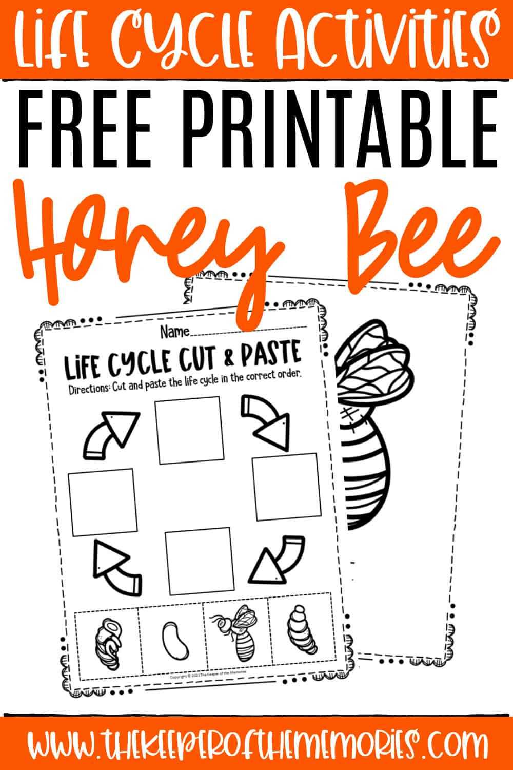 free printable bee worksheets