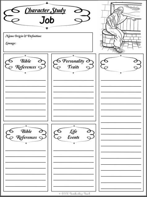 free printable bible study on job free printable bible study on job