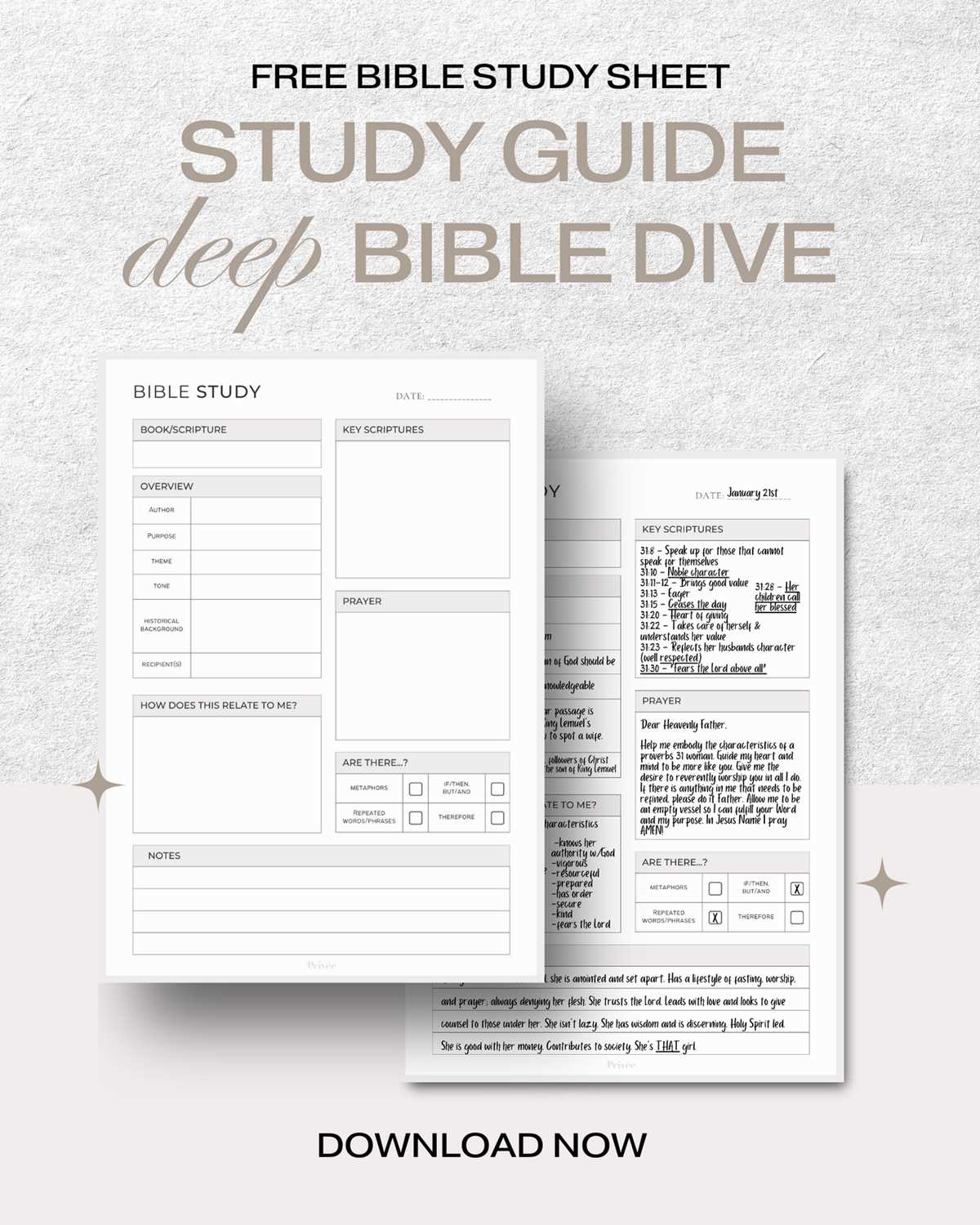 free printable bible study template free printable bible study template