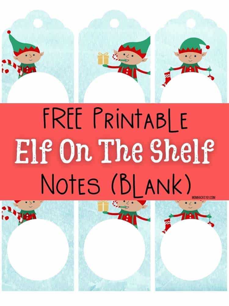 free printable blank elf on the shelf notes free printable blank elf on the shelf notes