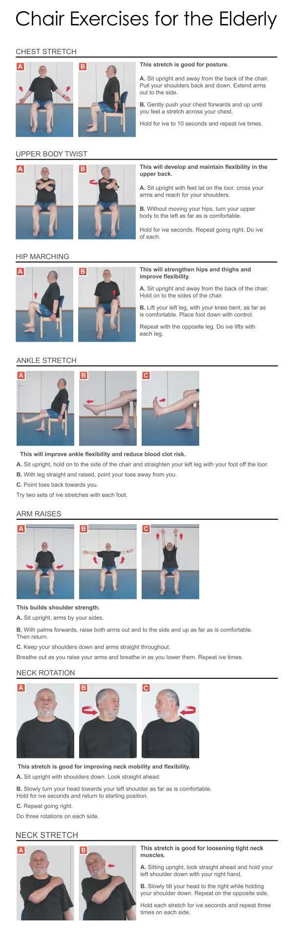 free printable chair exercises for weight loss free printable chair exercises for weight loss