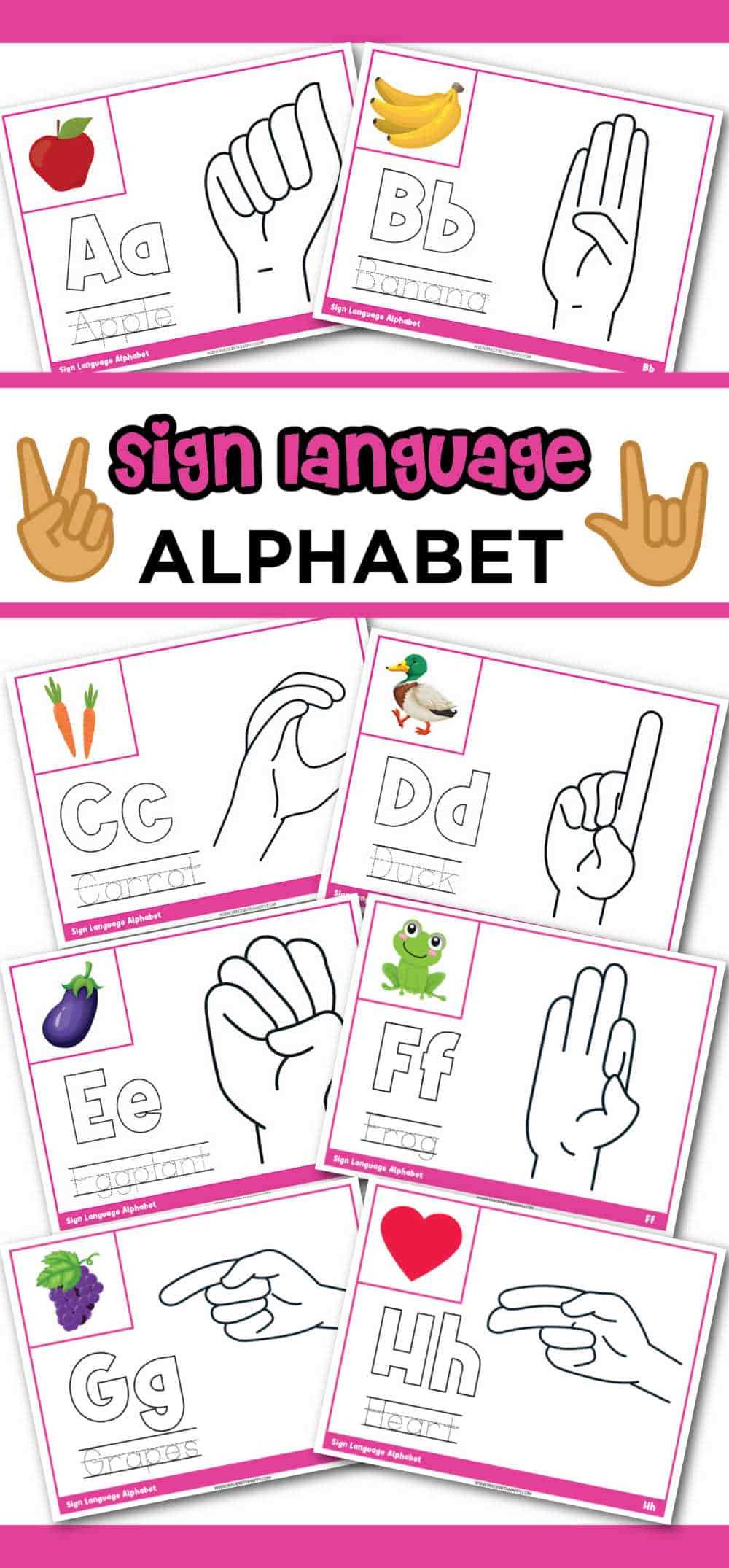 free printable chart asl alphabet free printable chart asl alphabet