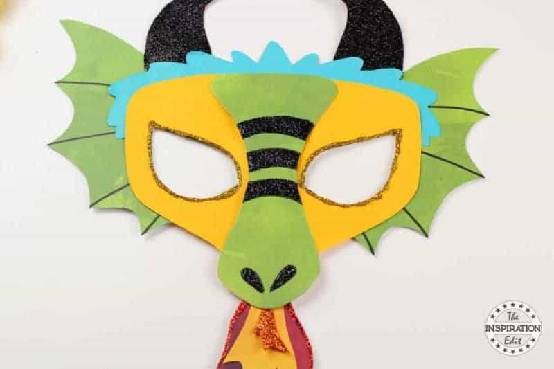 free printable chinese dragon mask free printable chinese dragon mask