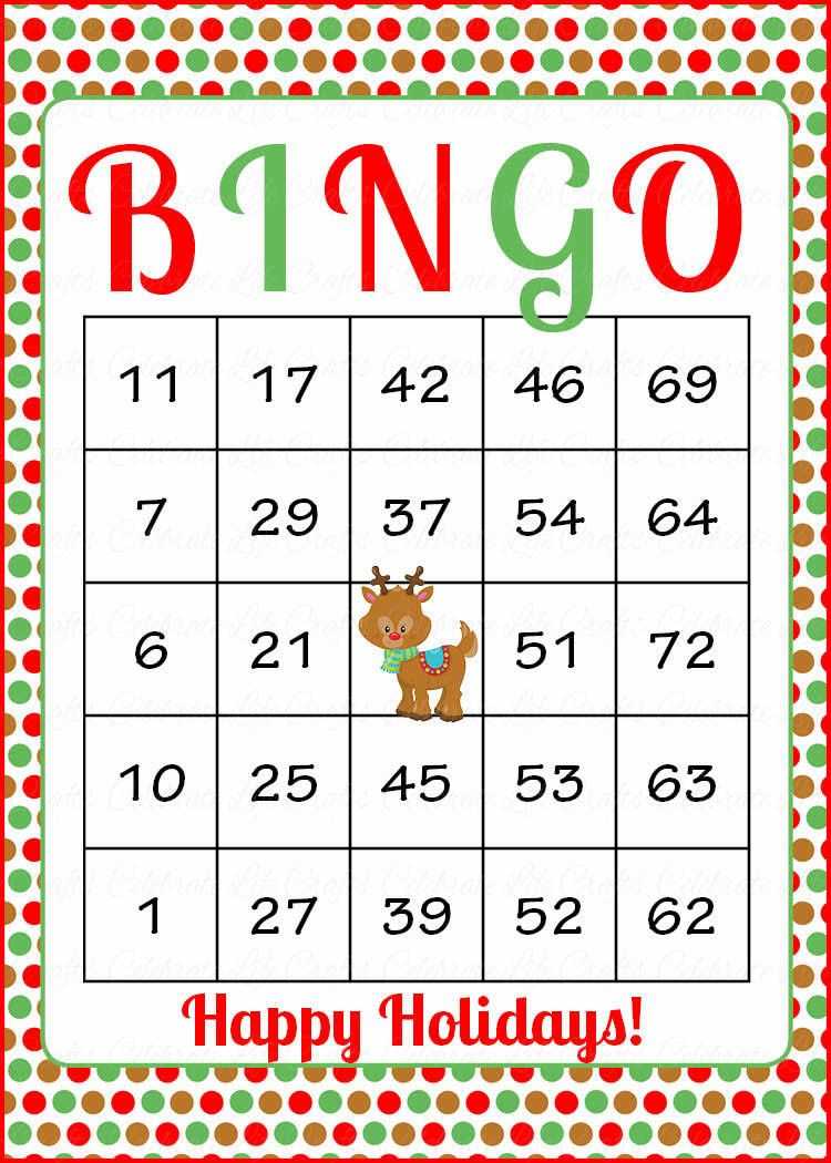 free printable christmas bingo cards with numbers free printable christmas bingo cards with numbers