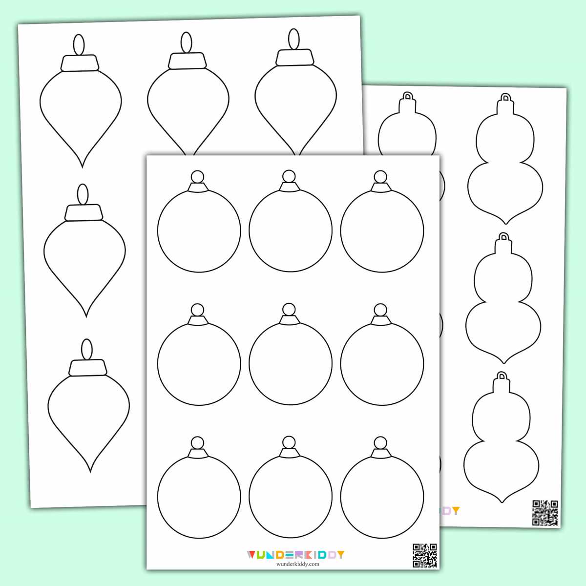 free printable christmas ornament templates free printable christmas ornament templates