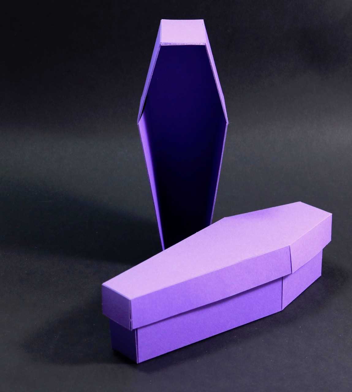 free printable coffin template printable