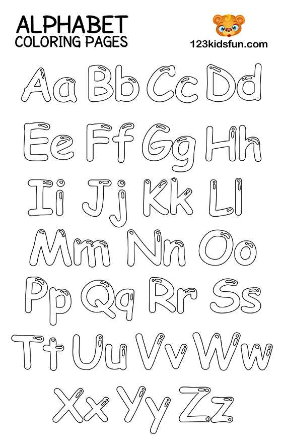 free printable coloured letters
