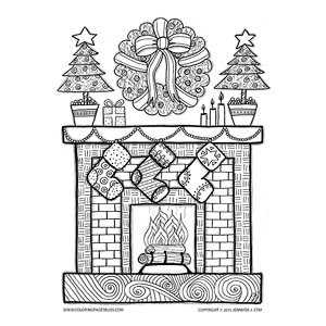 free printable detailed christmas coloring pages for adults free printable detailed christmas coloring pages for adults