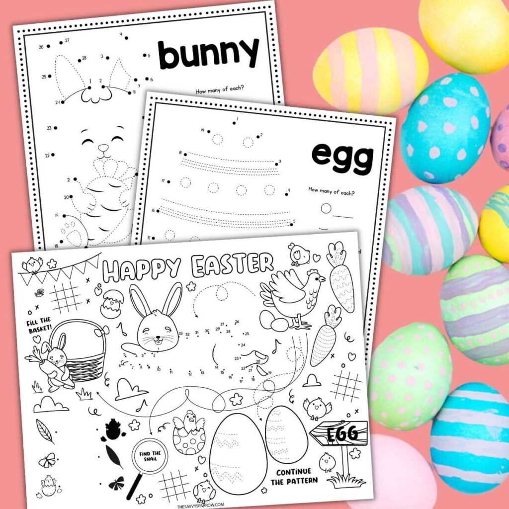 free printable easter activity pages free printable easter activity pages