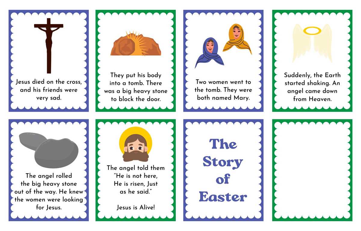 free printable easter story mini book free printable easter story mini book