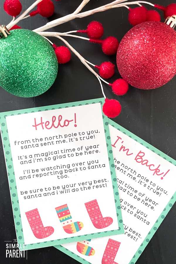 free printable elf goodbye letter free printable elf goodbye letter