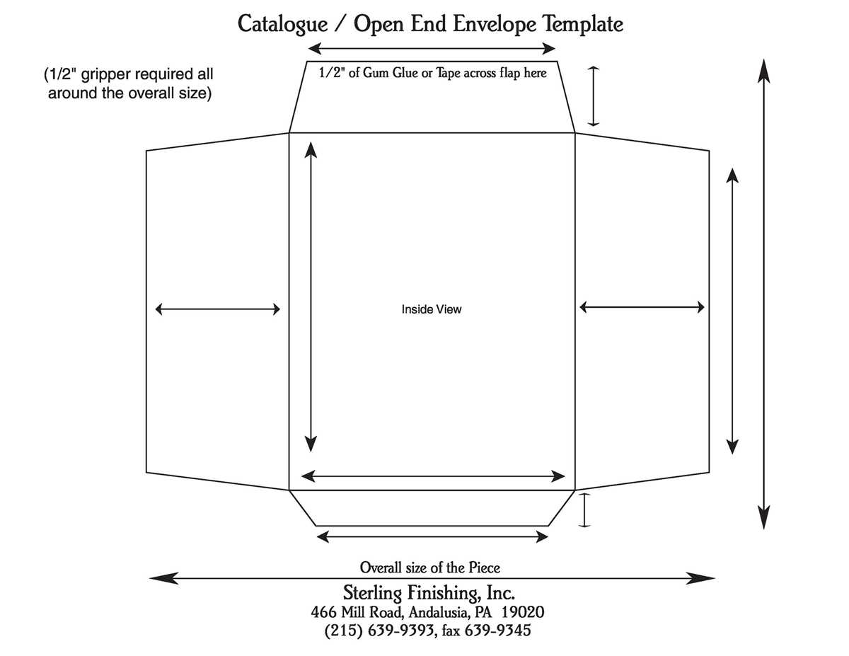 free printable envelopes templates