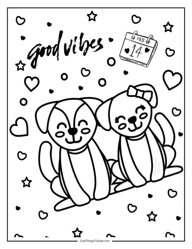 free printable february coloring pages