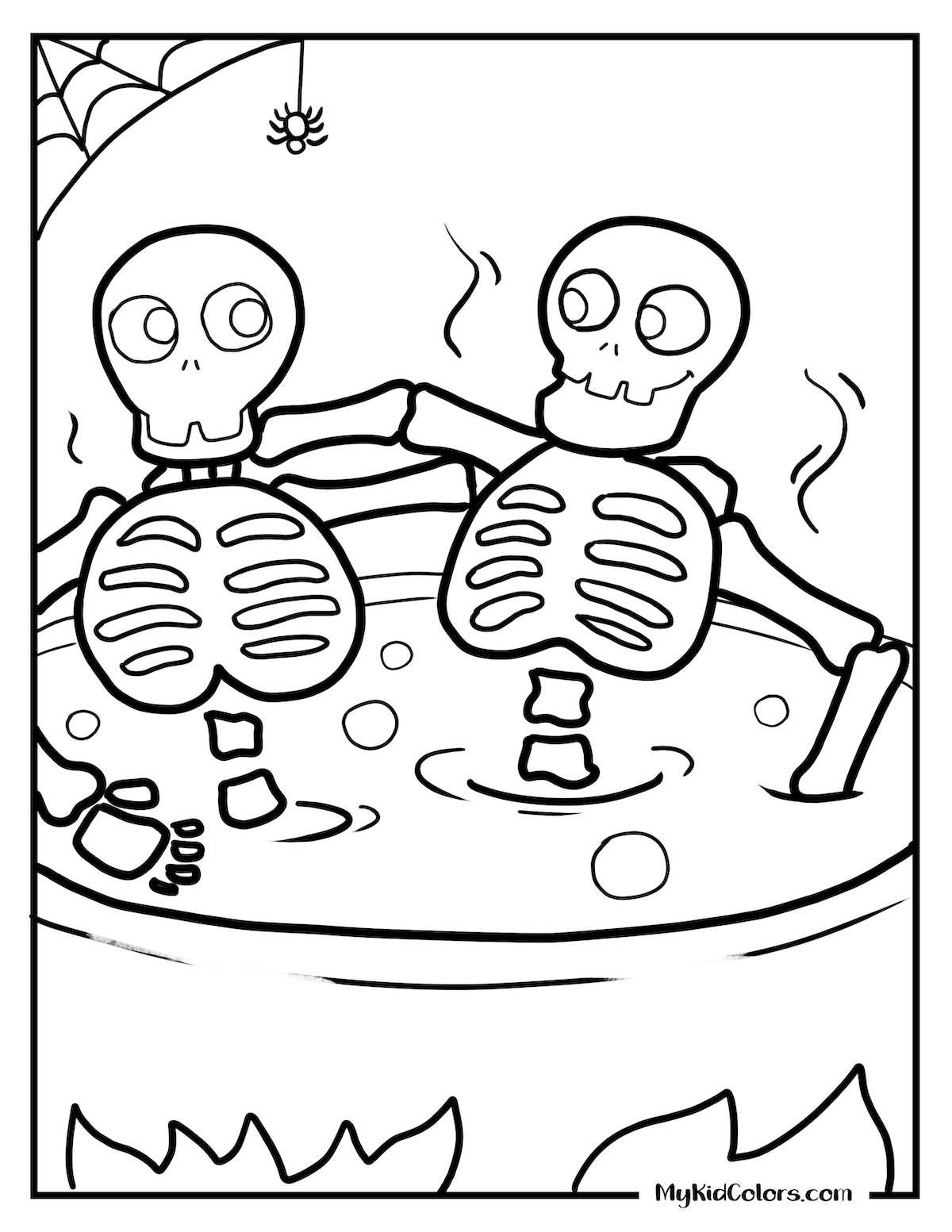 free printable halloween coloring pages for adults