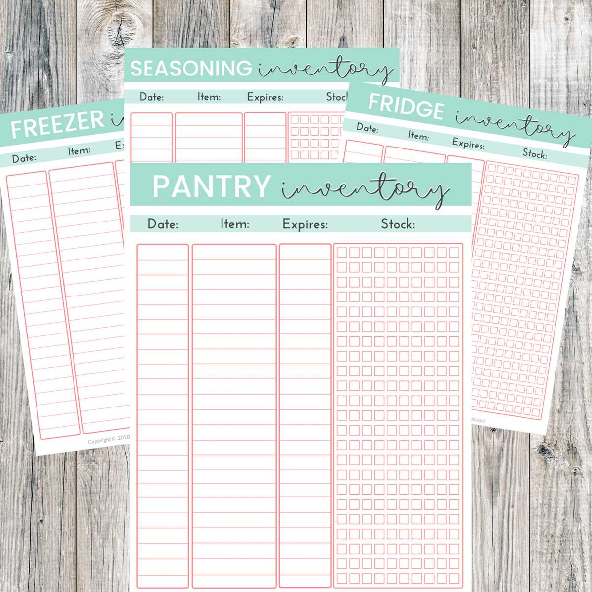 free printable inventory sheets free printable inventory sheets