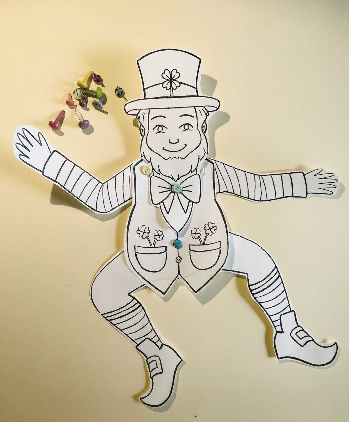 free printable leprechaun printable