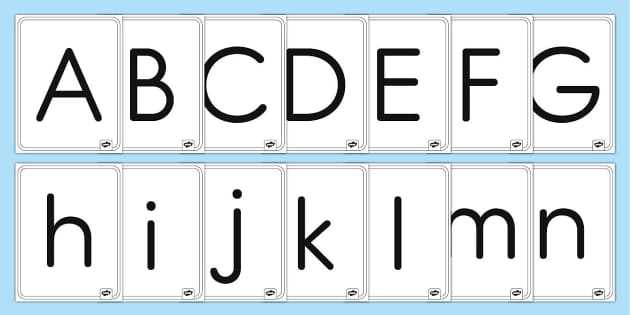 free printable lettering templates