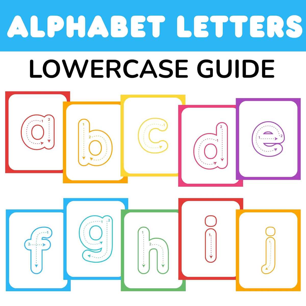 free printable lowercase alphabet letters