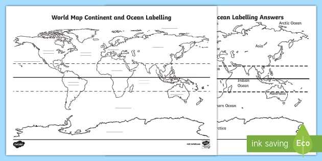 free printable map of the continents and oceans free printable map of the continents and oceans