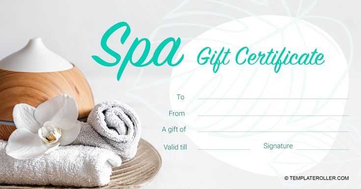 free printable massage voucher template