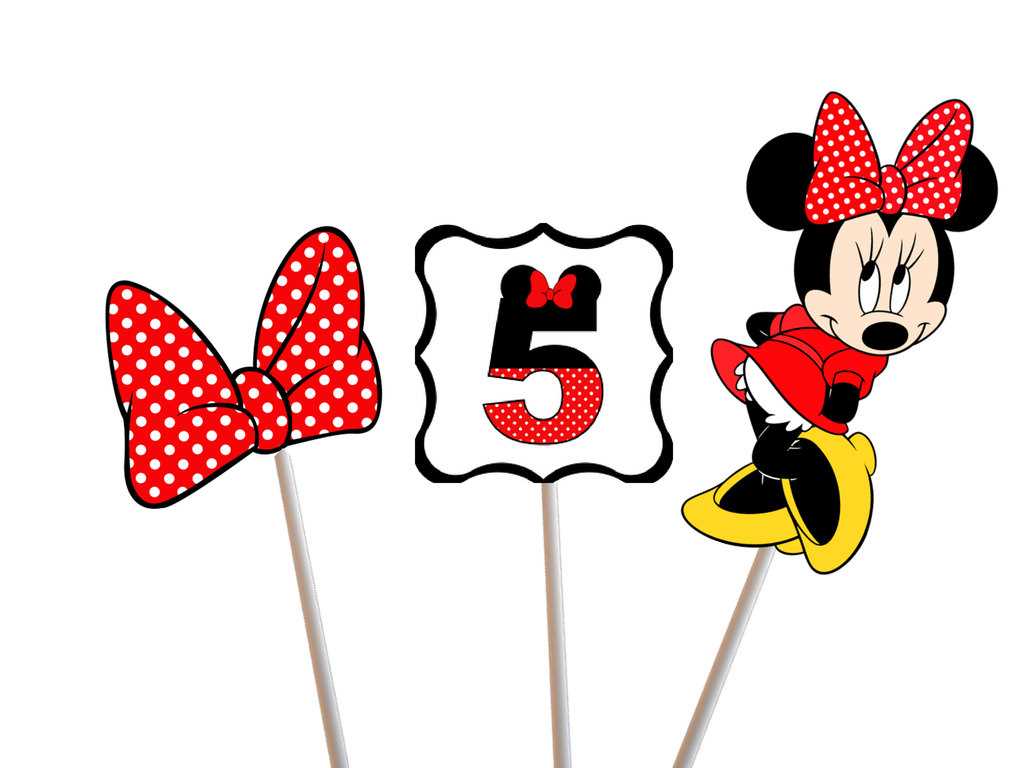 free printable minnie mouse