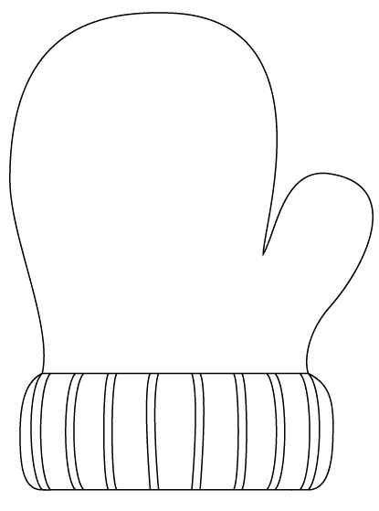 free printable mittens free printable mittens