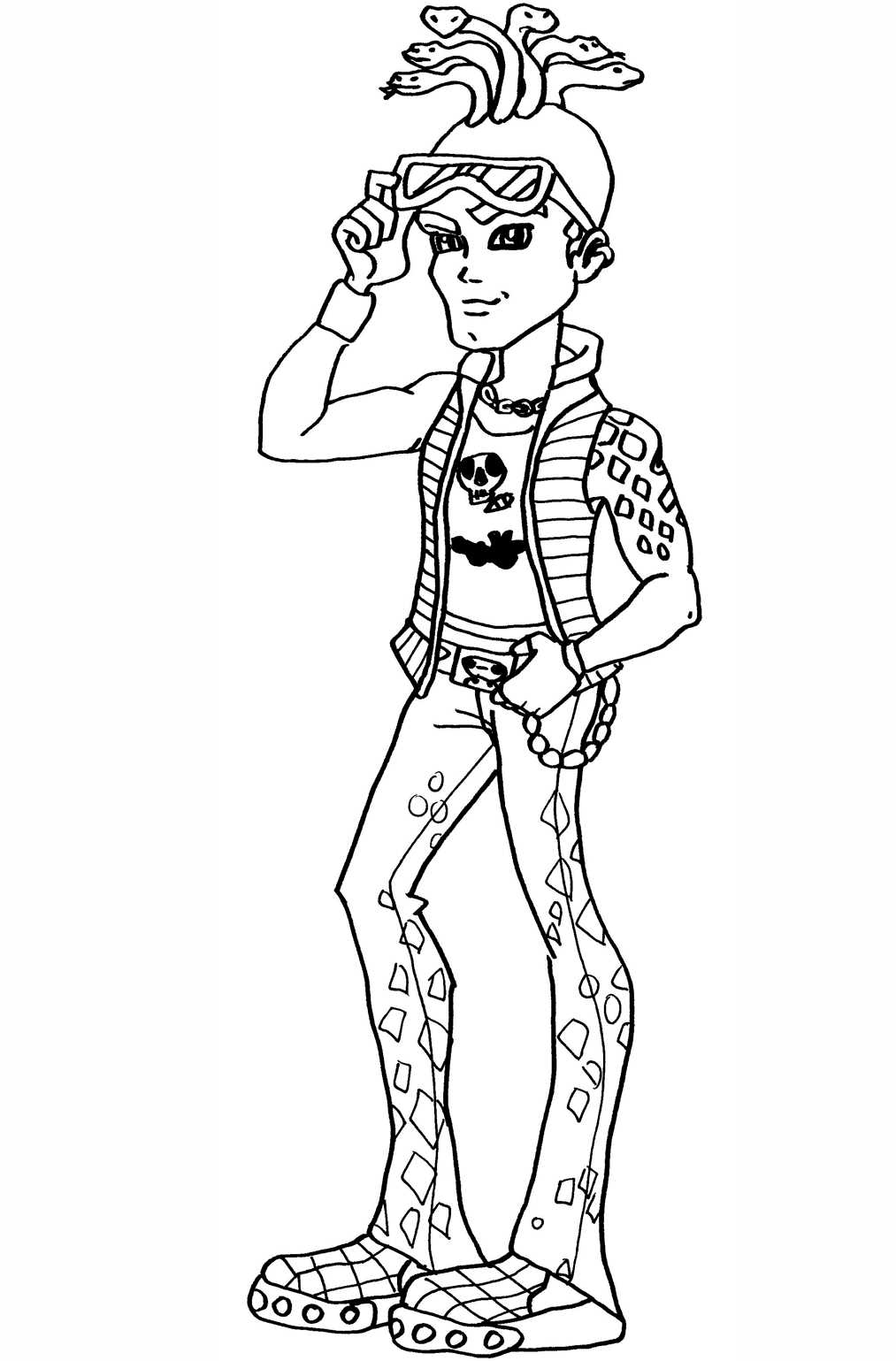 free printable monster high coloring sheets free printable monster high coloring sheets