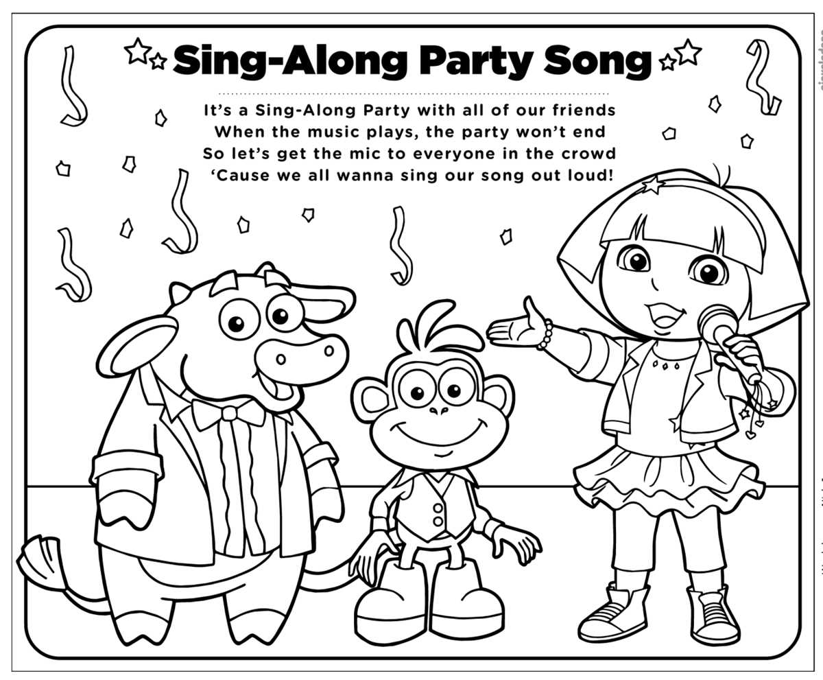 free printable music coloring sheets