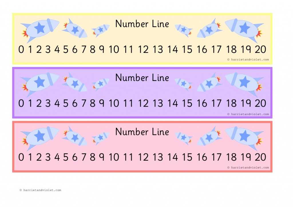 free printable number line to 20 free printable number line to 20