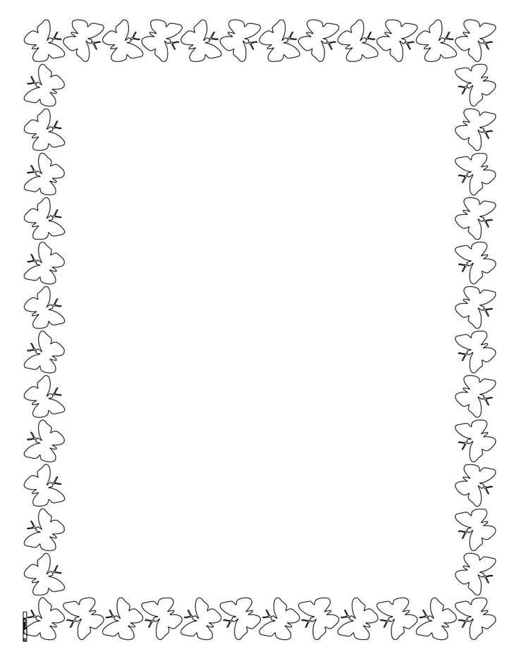free printable picture frame borders free printable picture frame borders