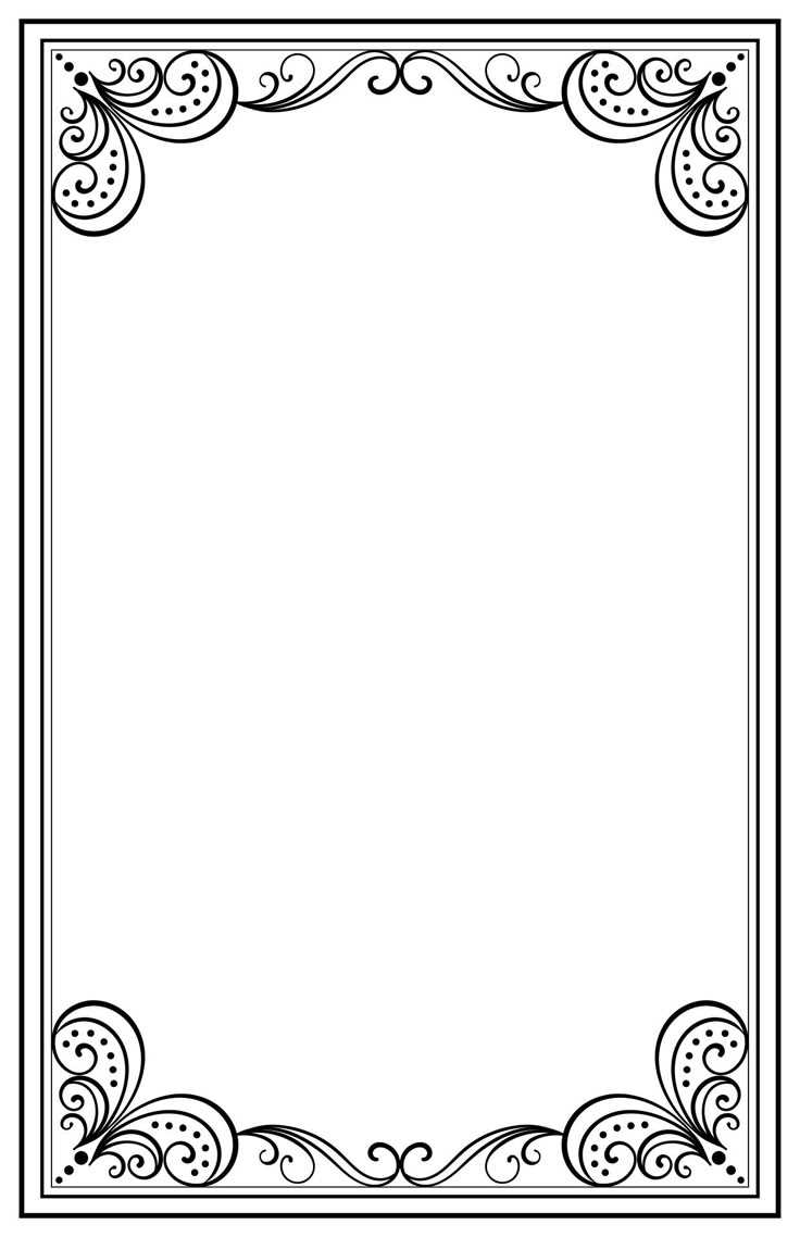 free printable picture frame borders free printable picture frame borders