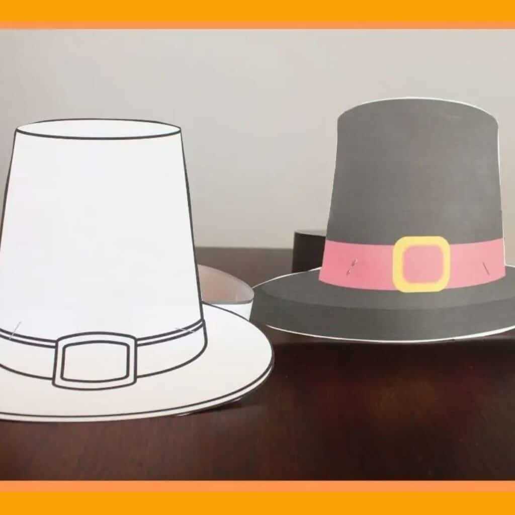 free printable pilgrim hat template free printable pilgrim hat template