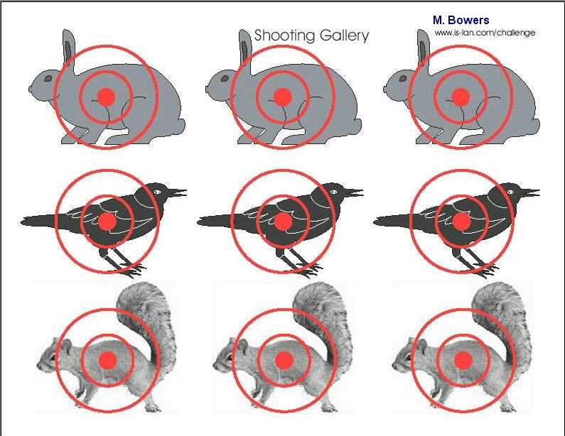 free printable pistol targets