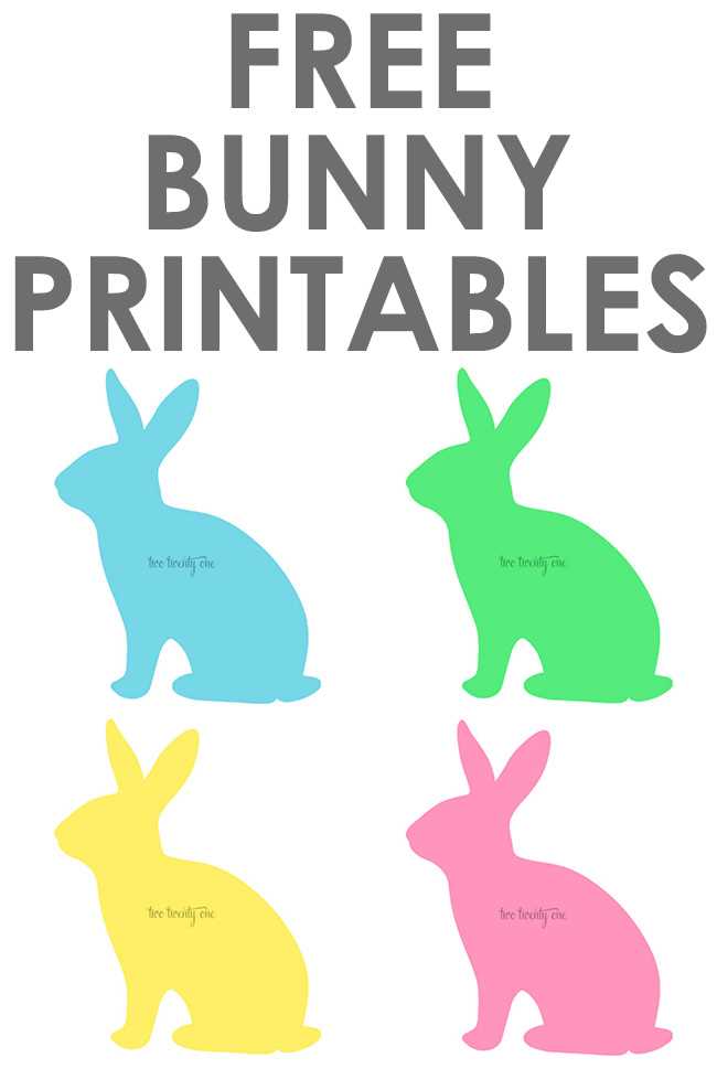 free printable rabbit pictures free printable rabbit pictures