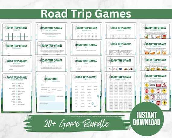 free printable road trip games for adults