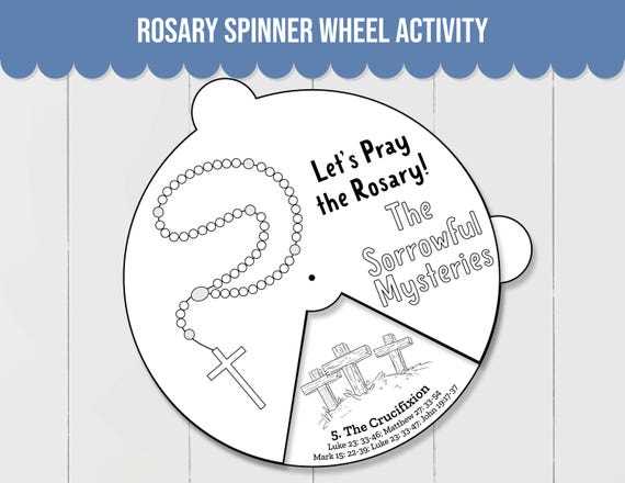 free printable rosary worksheets