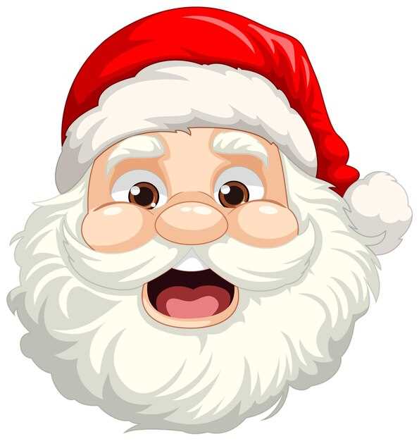 free printable santa face free printable santa face