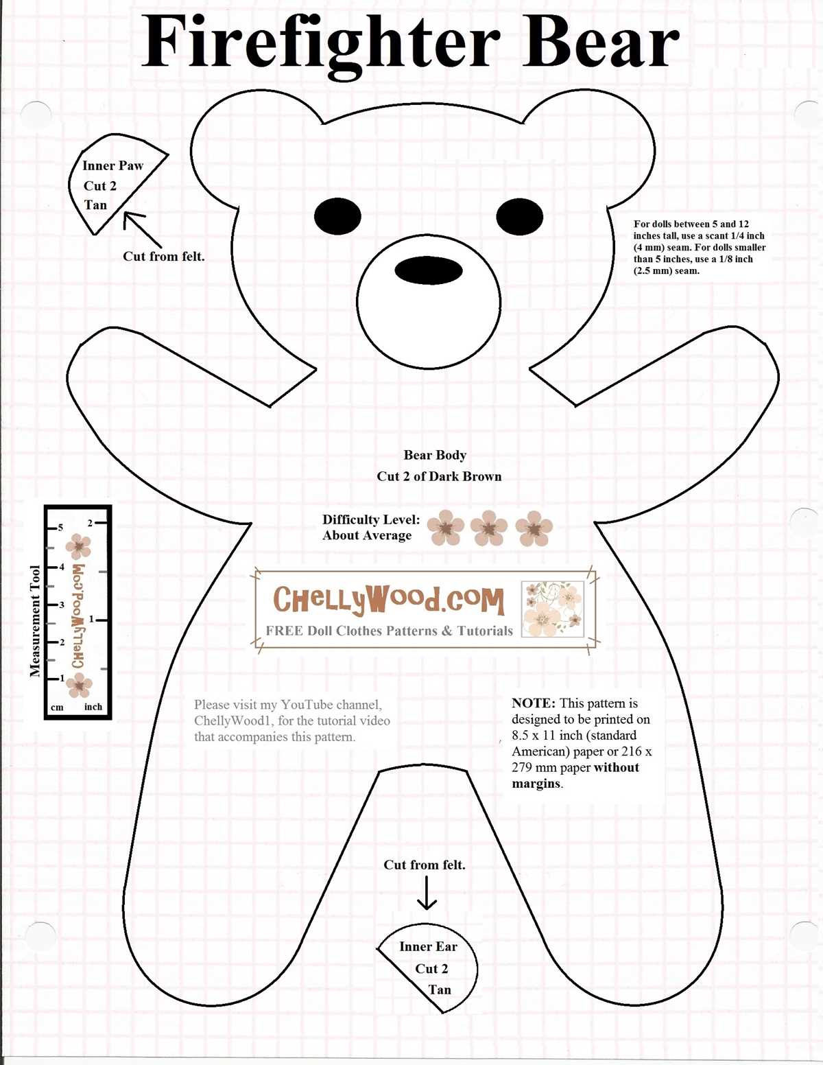 free printable sewing patterns for soft toys