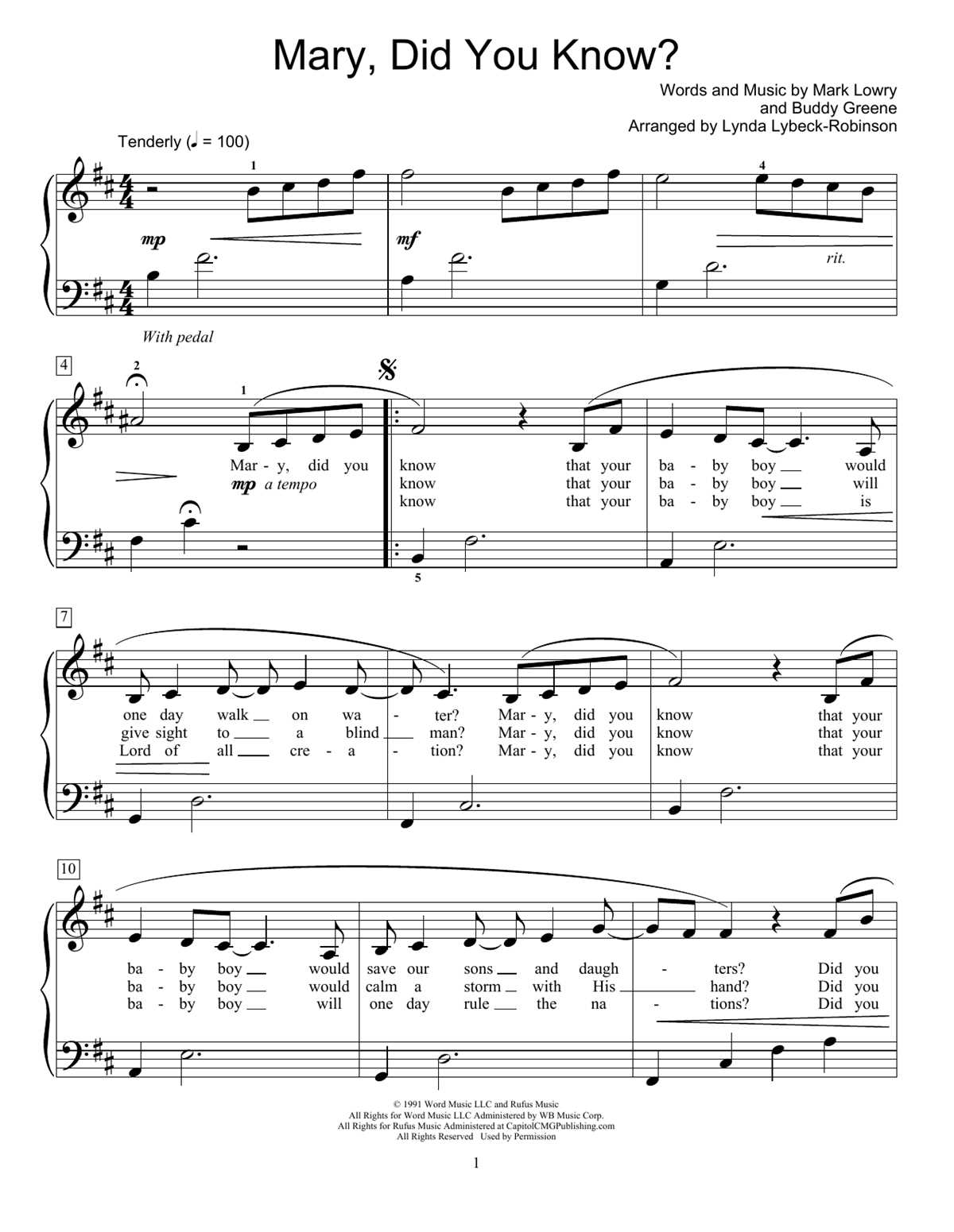 free printable sheet music for mary did you know free printable sheet music for mary did you know