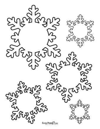free printable snowflake free printable snowflake