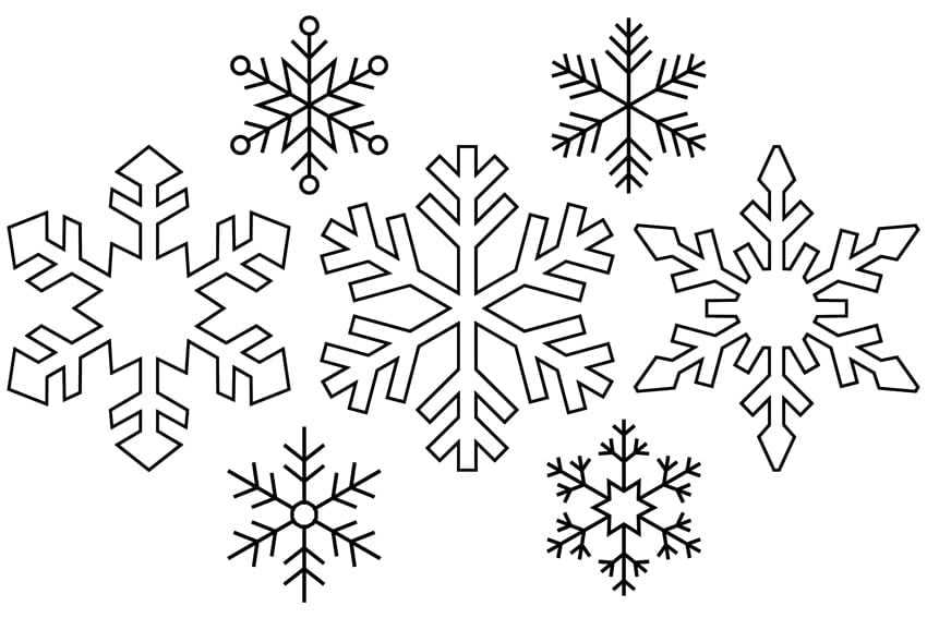 free printable snowflakes free printable snowflakes