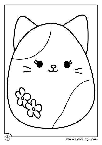 free printable squishmallow