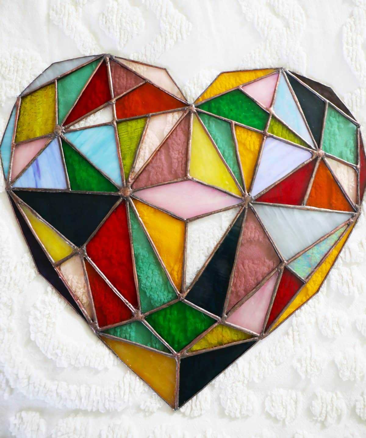 free printable stained glass heart patterns free printable stained glass heart patterns