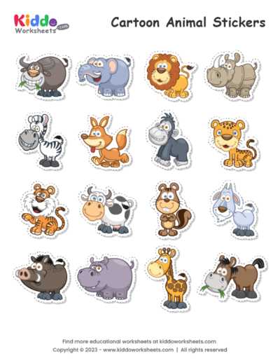 free printable sticker templates