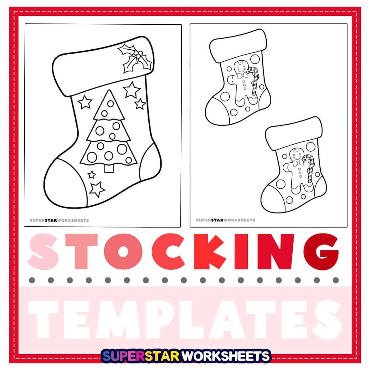 free printable stocking patterns for christmas free printable stocking patterns for christmas