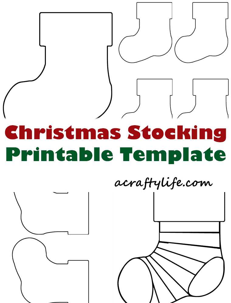 free printable stockings free printable stockings