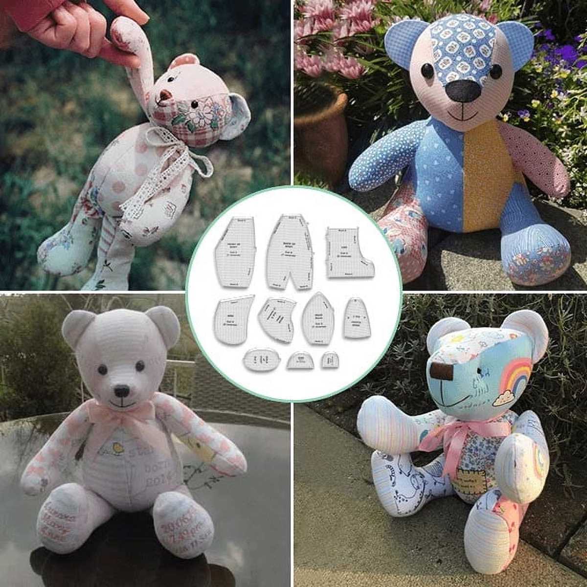 free printable teddy bear pattern free printable teddy bear pattern