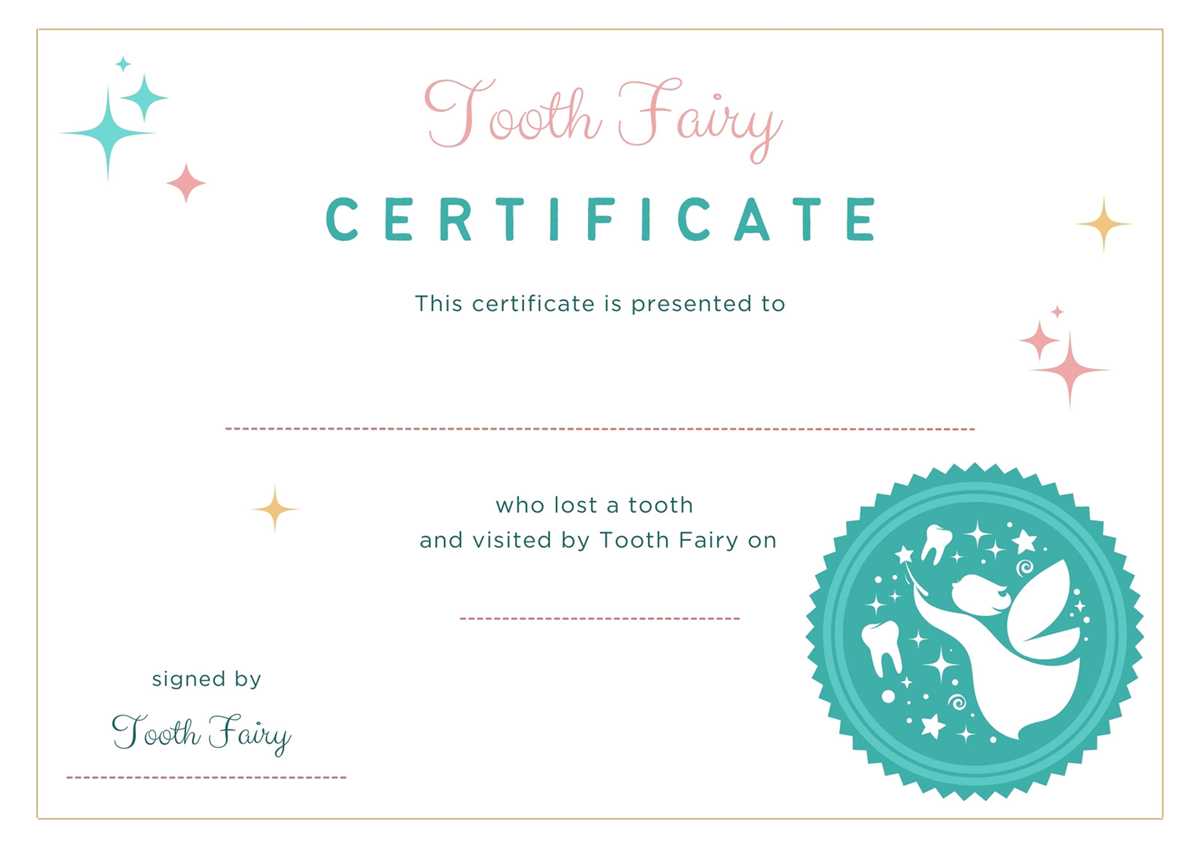 free printable tooth fairy letters