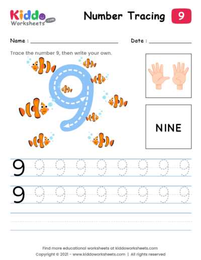 free printable tracing numbers